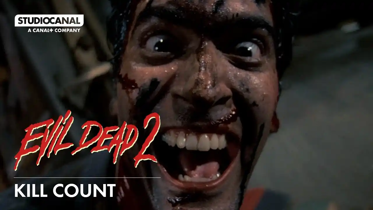 Video: EVIL DEAD II - Kill Count [HD] | STUDIOCANAL