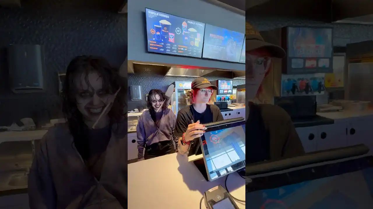 Video: They meant to say "three tickets please". 🔥 #EvilDeadBurn 🔥 is showing at Regal July 10.