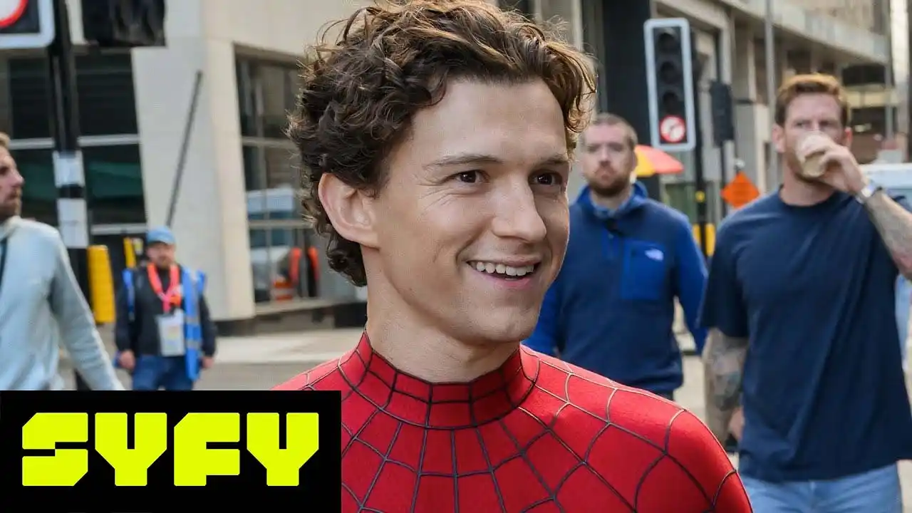 Video: Tom Holland Reveals SOMEONE REMEMBERS Peter Parker In New Spider-Man | SYFY