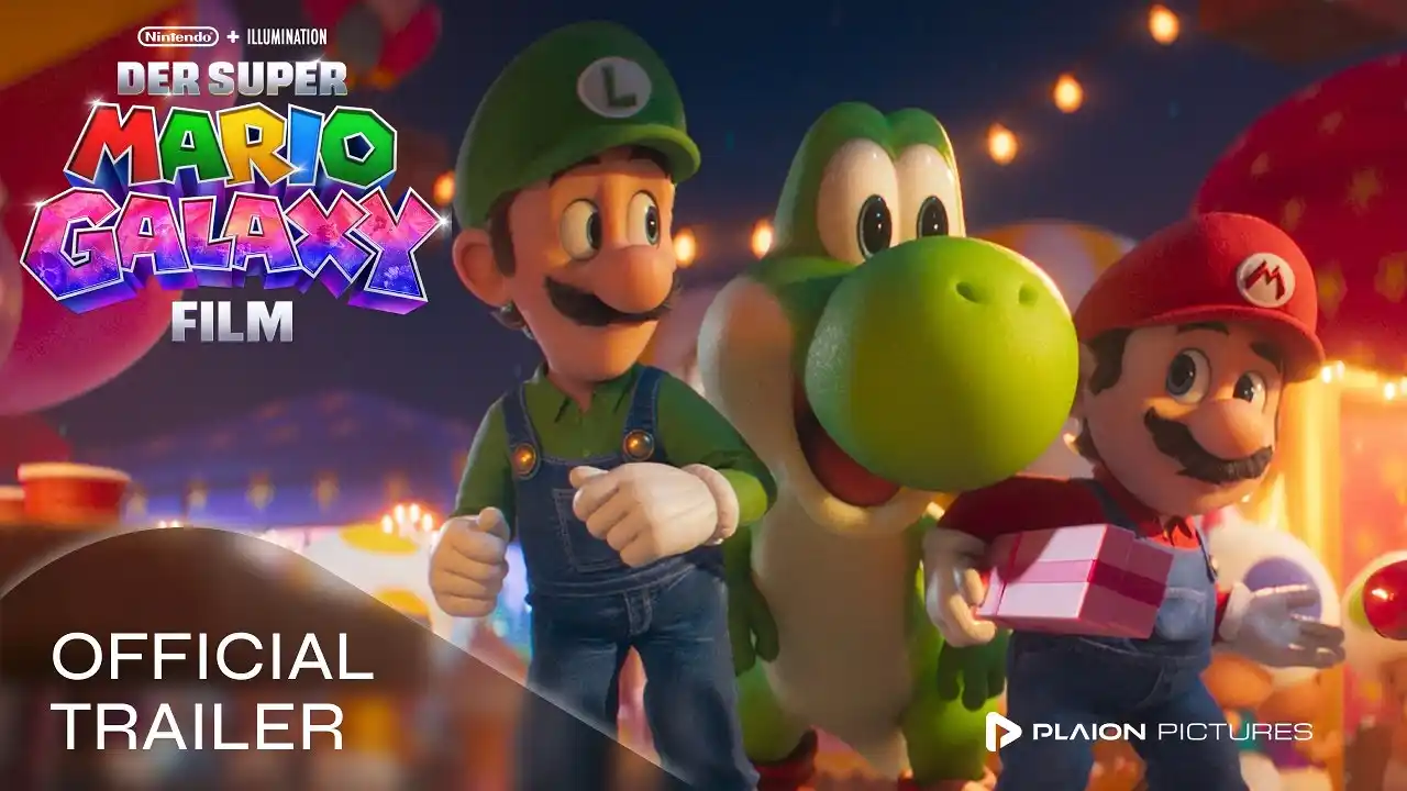 Video: Der Super Mario Galaxy Film (Trailer Deutsch / German) - Chris Pratt, Anya Taylor-Joy, Jack Black