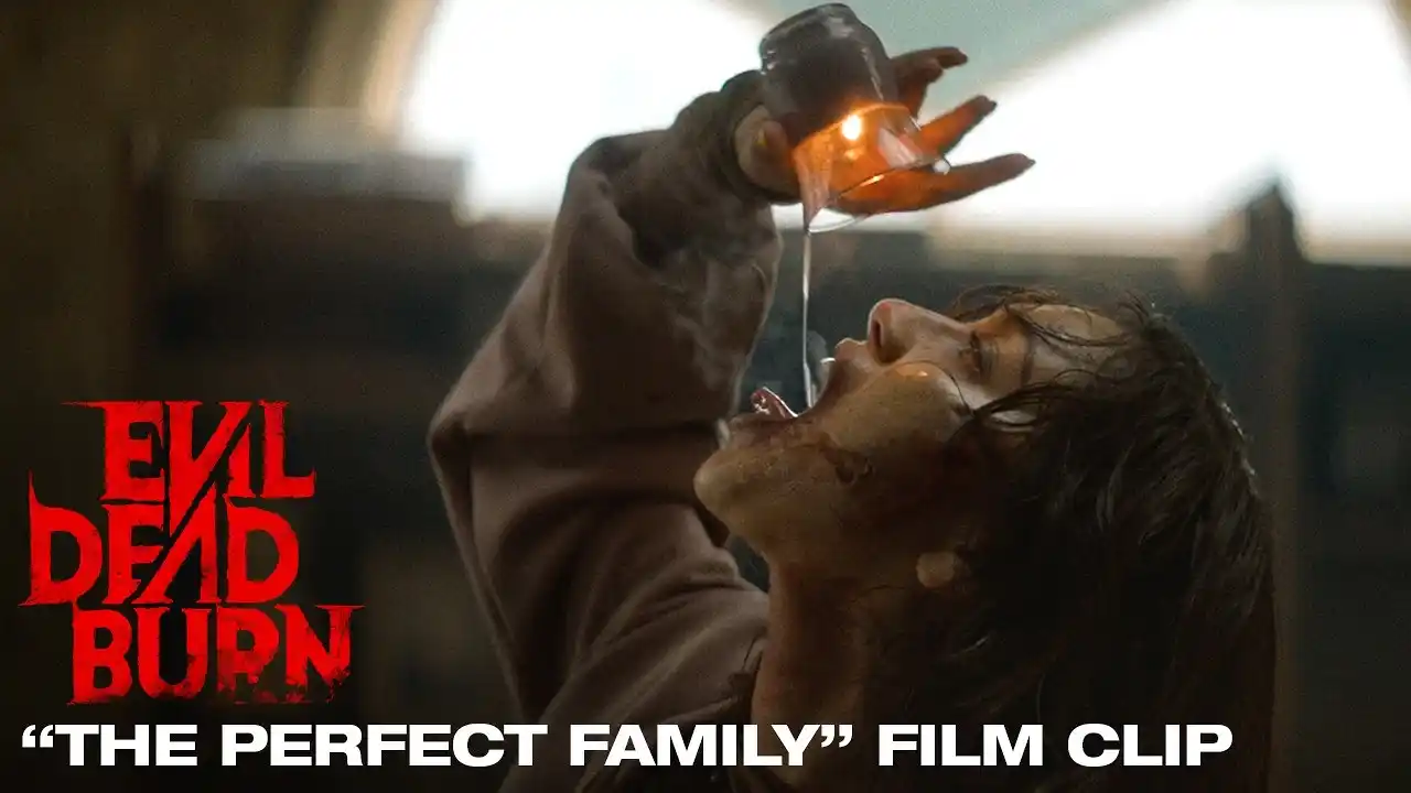 Video: Evil Dead Burn | "The Perfect Family" Film Clip | In Theaters July 10
