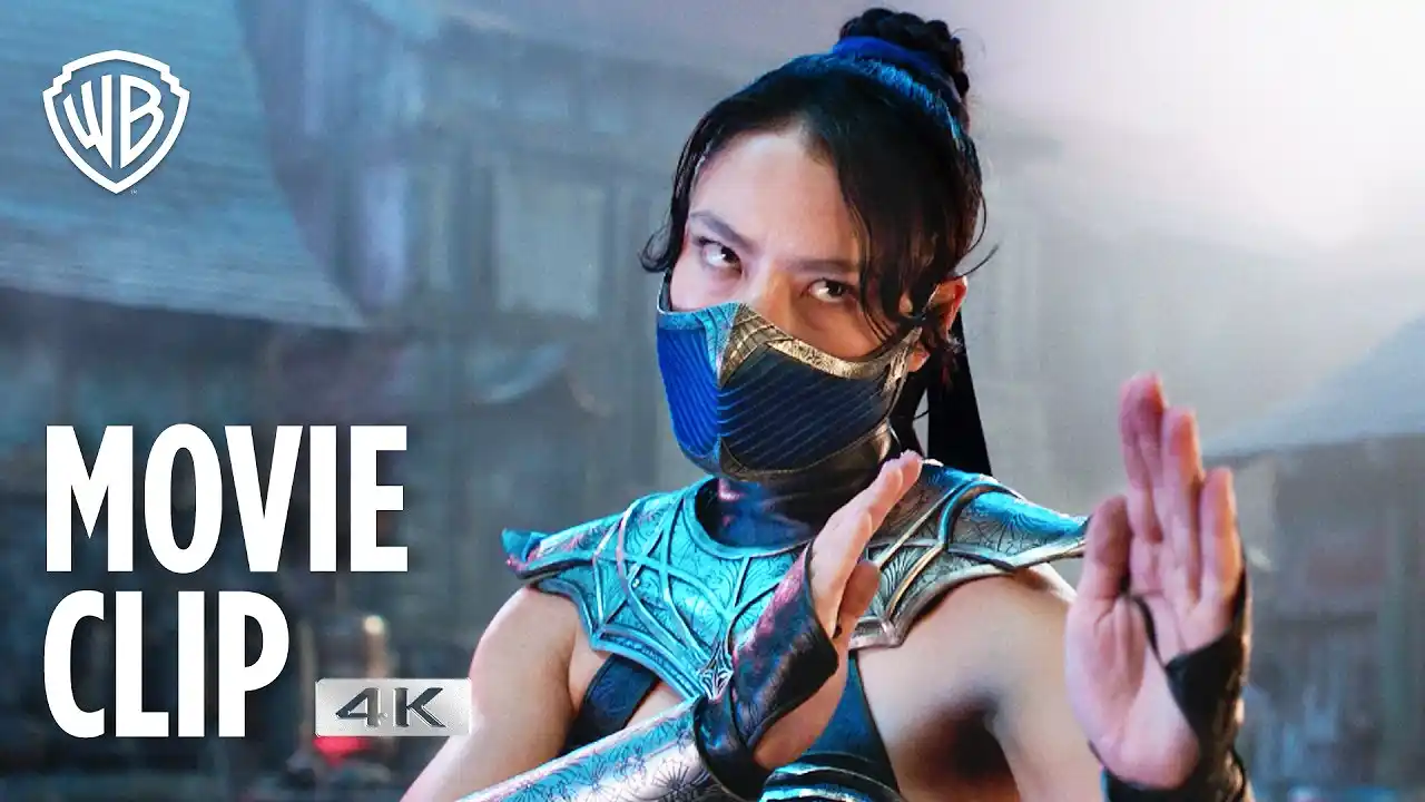 Video: Mortal Kombat II 4K | Johnny Cage vs Kitana & Sonya vs Sindel | Movie Clip | Warner Bros. Ent