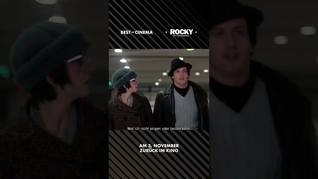 Video: ROCKY kehrt im Rahmen des Best of Cinemas in 4K am 3. November zurück ins Kino.