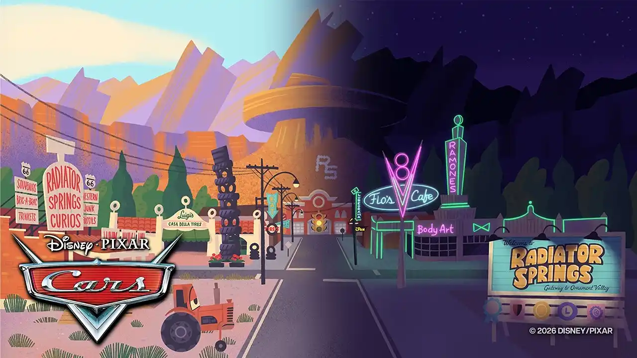 Video: Cars: Radiator Springs | Abendrot bis Morgenrot Ambiente