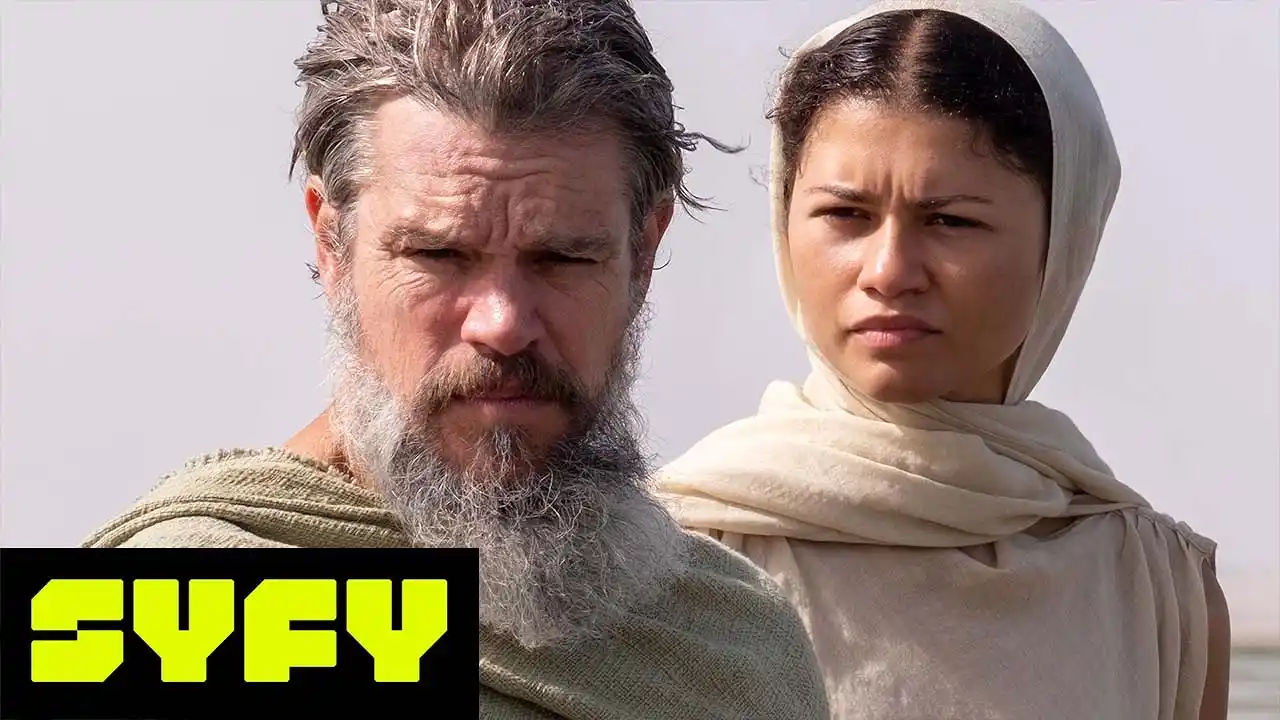 Video: What Made The Odyssey's Matt Damon, Tom Holland Jealous of Zendaya | SYFY