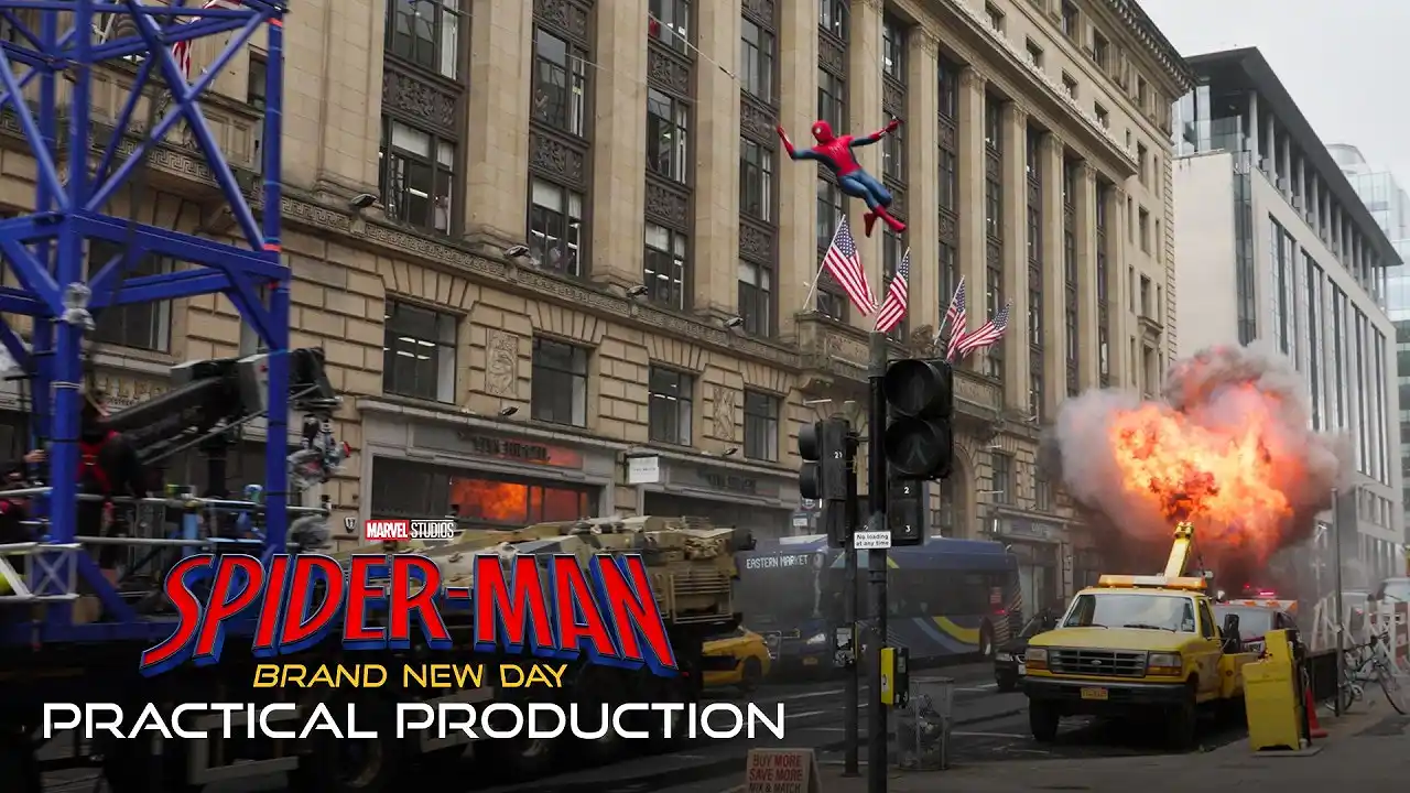 Video: SPIDER-MAN: BRAND NEW DAY - Practical Production