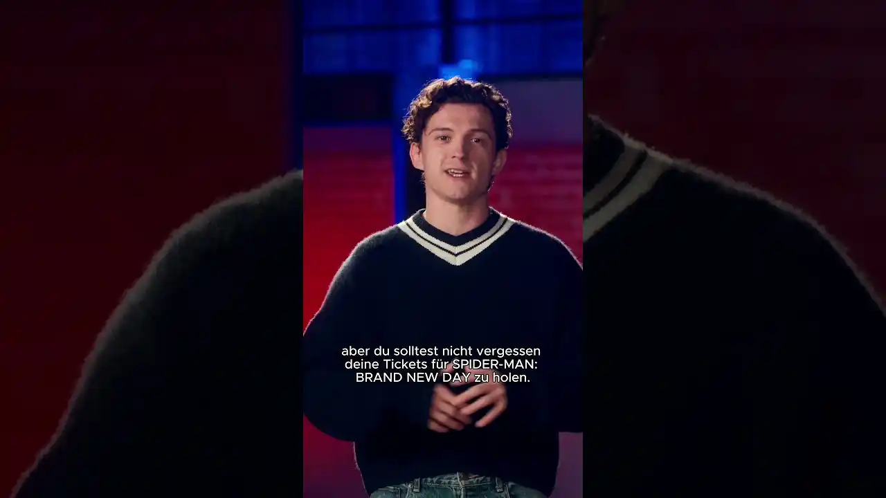 Video: Nicht vergessen! In ZWEI TAGEN kannst du dir Tickets für #SpiderManBrandNewDay sichern 🤘