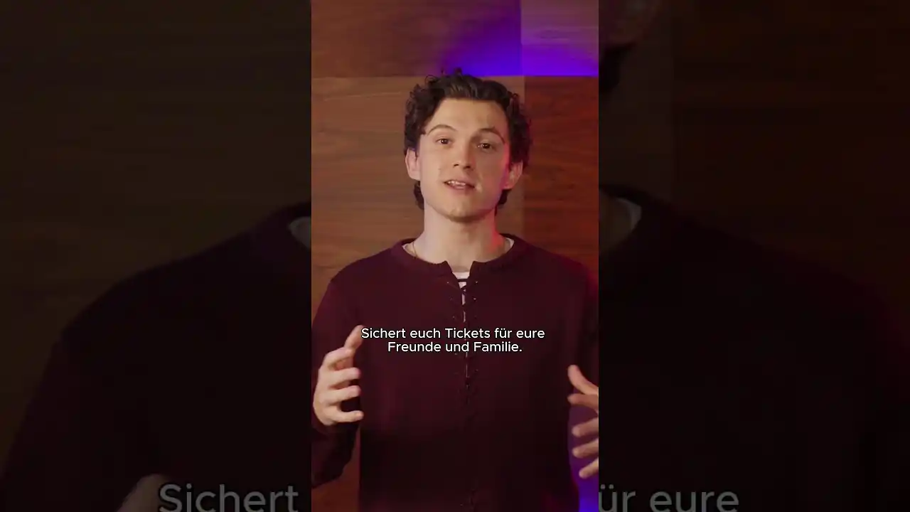 Video: Sichert euch ab dem 17.6. um 15 Uhr eure Tickets für #SpiderManBrandNewDay. Ab 29.7. NUR im Kino!