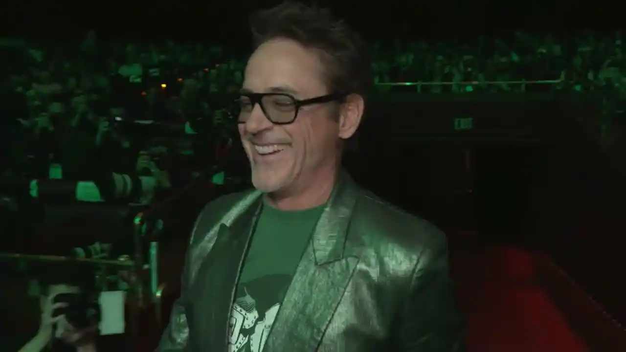 Video: Robert Downey Jr.'s Entrance to The Walt Disney Studios CinemaCon Presentation