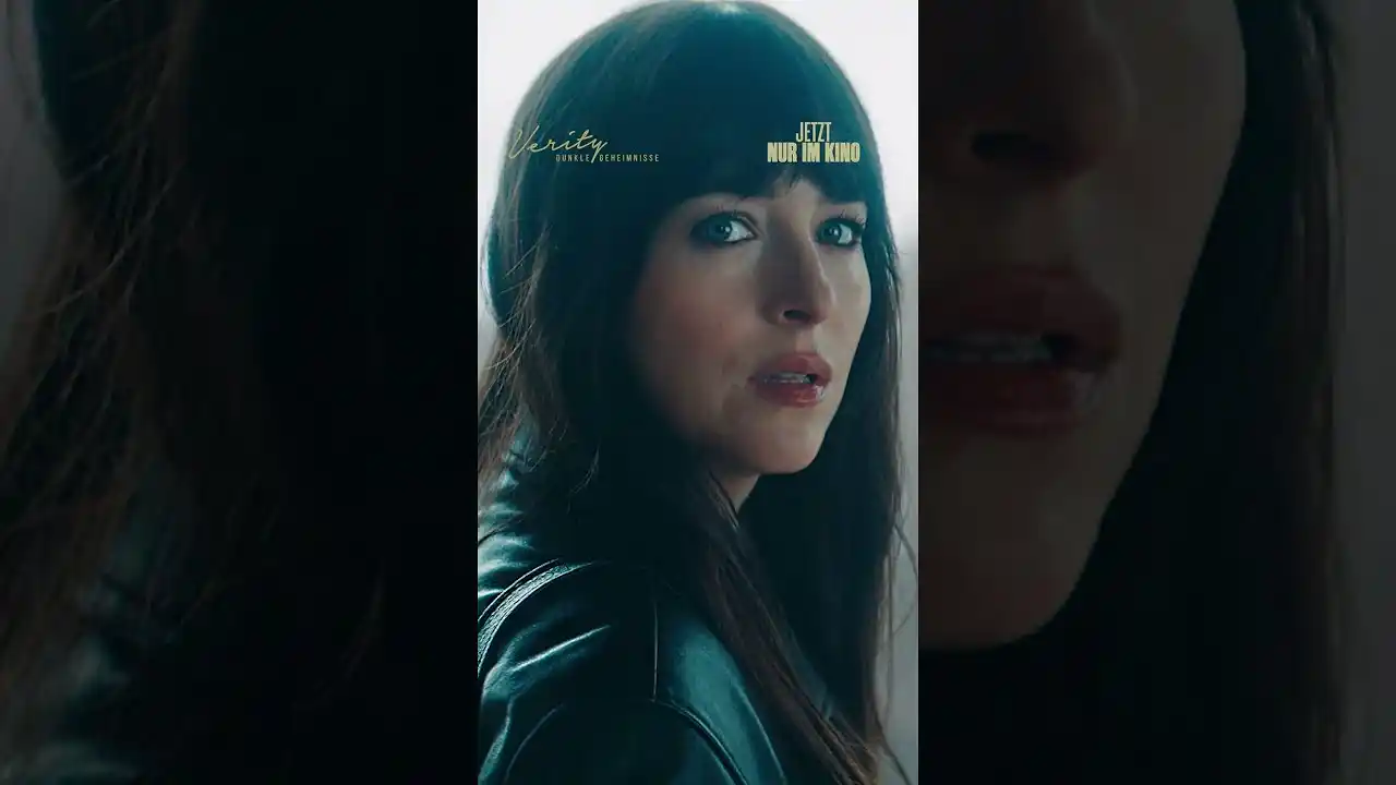 Video: So hast du Dakota Johnson noch nie gesehen! 🖤 #VerityDunkleGeheimnisse - Jetzt NUR im Kino!
