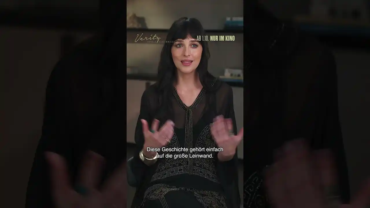 Video: Diese Geschichte gehört auf die große Leinwand: #VerityDunkleGeheimnisse - Ab 1.10. NUR im Kino.