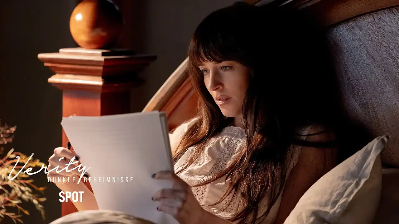 Video: Verity - Dunkle Geheimnisse – Spot Writer Deutsch (Kinostart: 1.10.2026)
