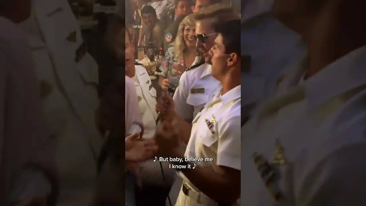 Video: Can’t help but fall in love. #TopGun