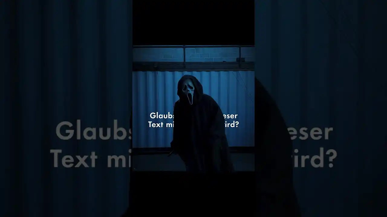 Video: SCREAM 7 | #Shorts: Won't stop | Kinostart: ab 26.2.