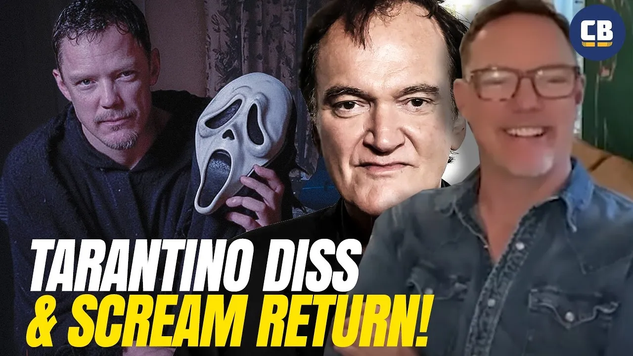 Video: Matthew Lillard Talks Quentin Tarantino Diss, Scream 7 Return, And His New Vodka!