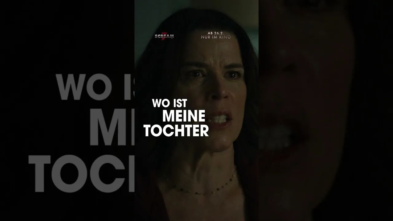 Video: SCREAM 7 | #Shorts: Horror Movie | Kinostart: ab 26.2.