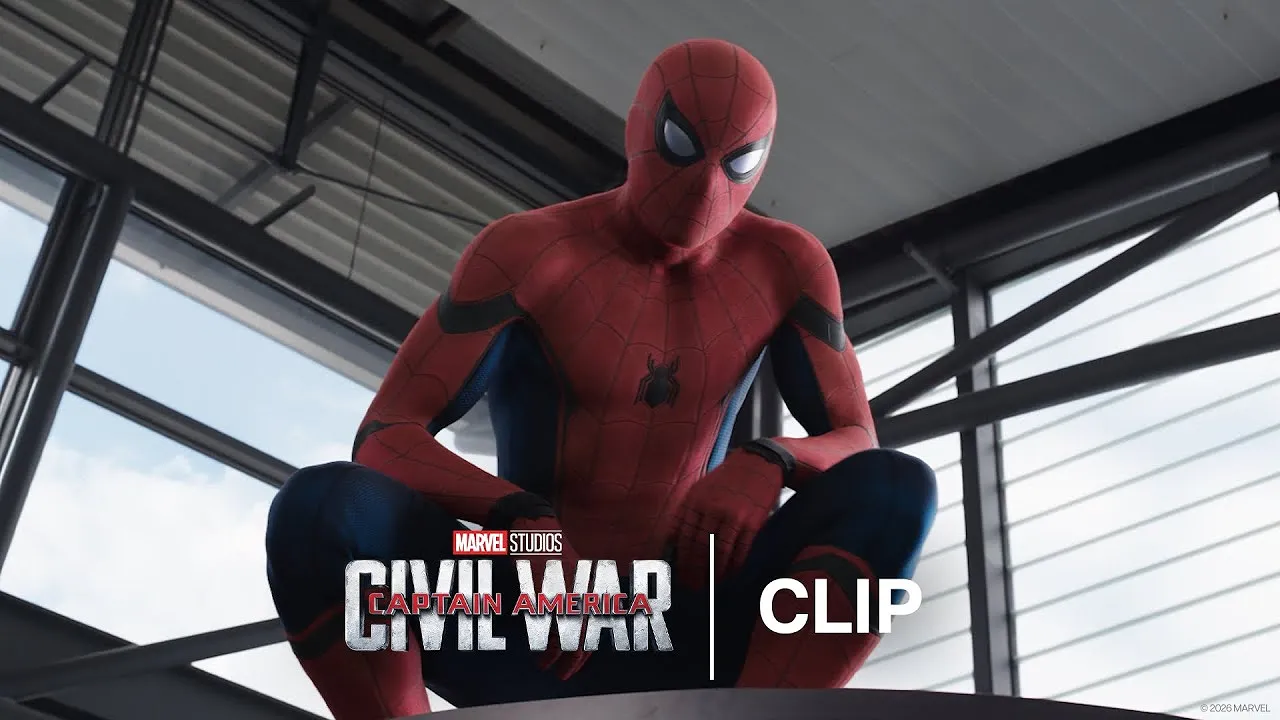 Video: Sam and Bucky VS Spidey | Captain America: Civil War | Official Clip