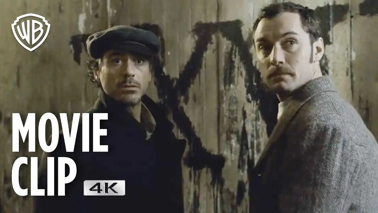 Video: Sherlock Holmes 4K | Holmes &amp; Watson Chase Lord Blackwood | Movie Clip | Warner Bros. Entertainment