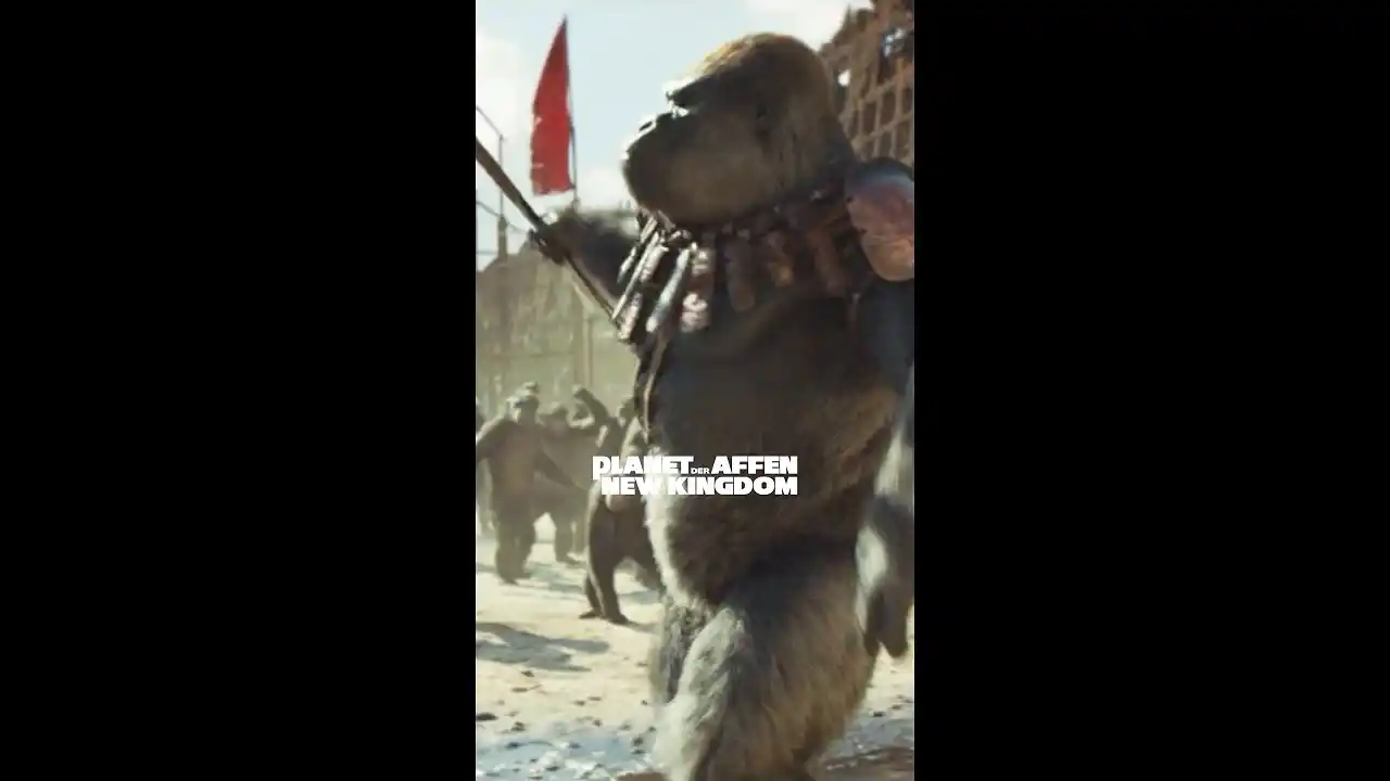 Video: Die neue Weltordnung sieht das Recht des Stärkeren vor in #PlanetDerAffen #NewKingdom jetzt bei #Sky