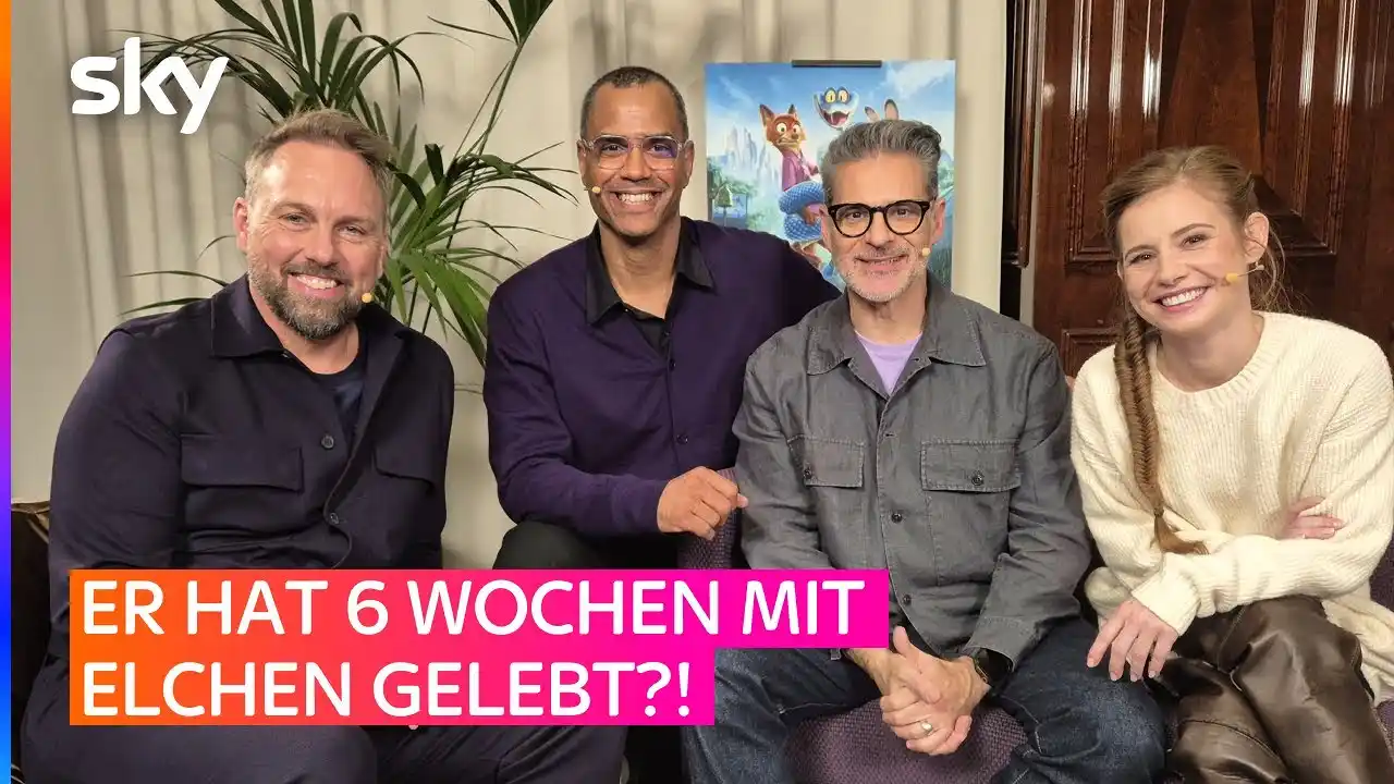 Video: Die deutschen Stimmen von Zoomania 2 im Gespräch | Sky Talk mit Patrice