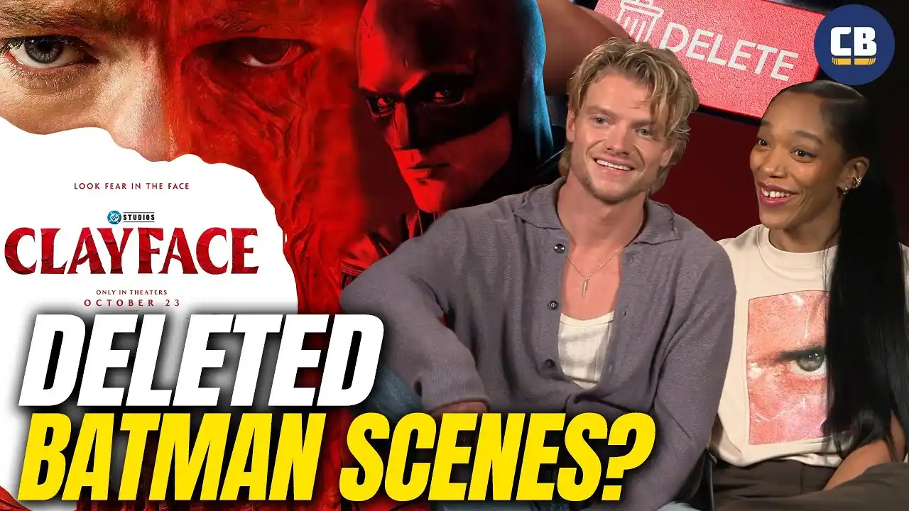Video: Clayface DELETED Batman From The Movie?! Clayface Cast Interview!
