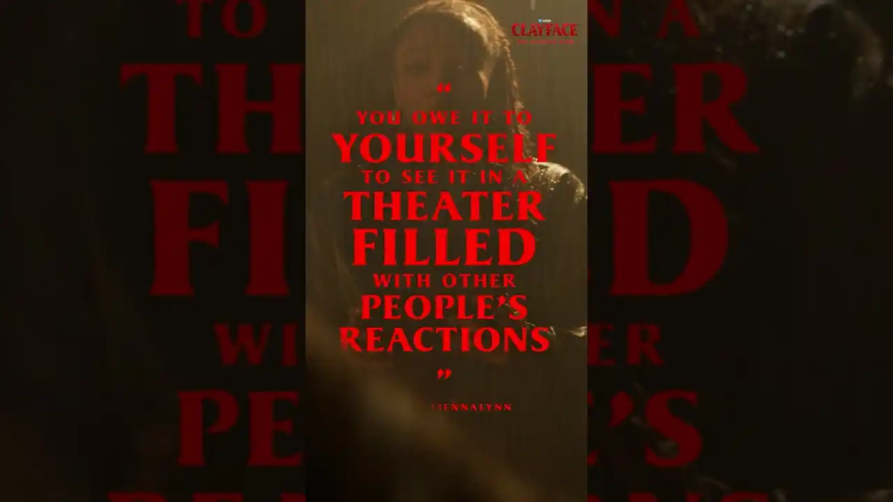 Video: Embrace the fear. Get tickets NOW for #ClayfaceMovie