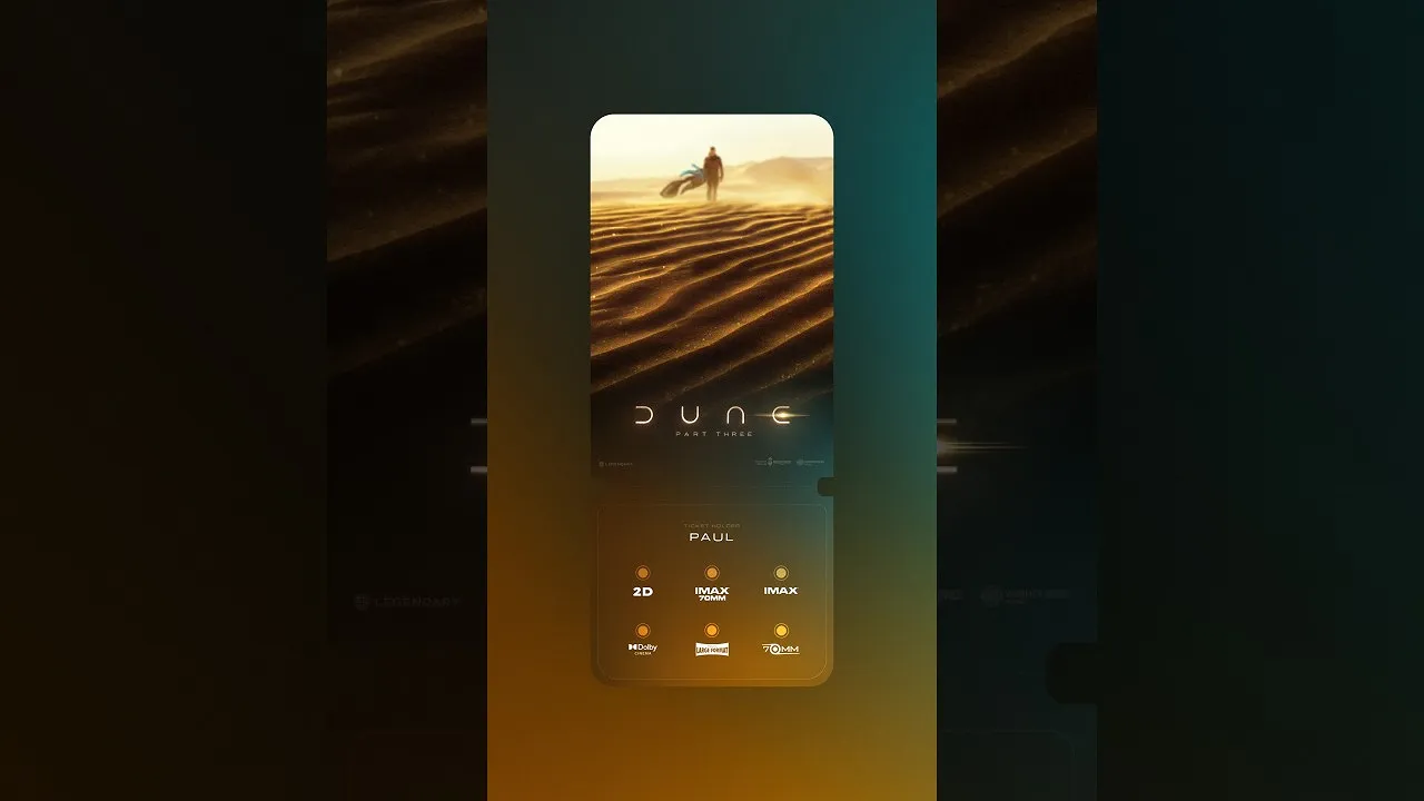 Video: Your future contains many paths. Complete your journey. #DuneMovie