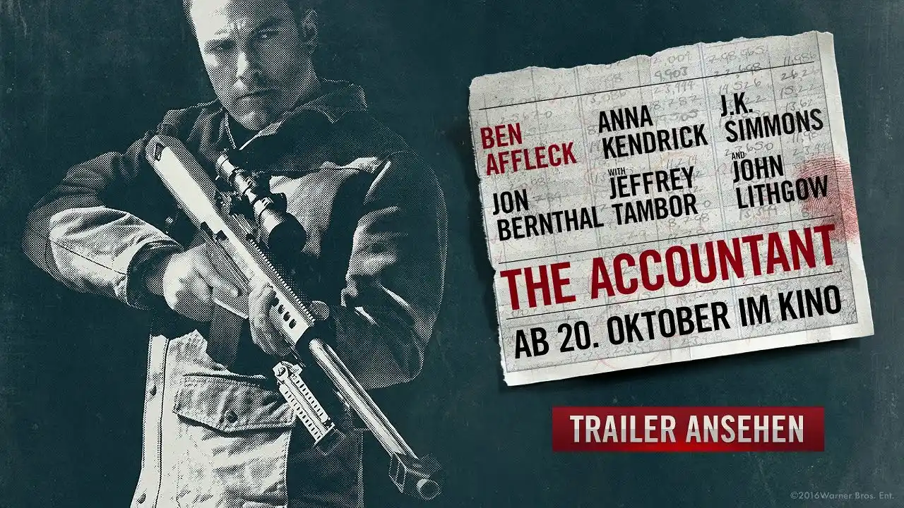 THE ACCOUNTANT - Spot #10 Deutsch HD German (2016)