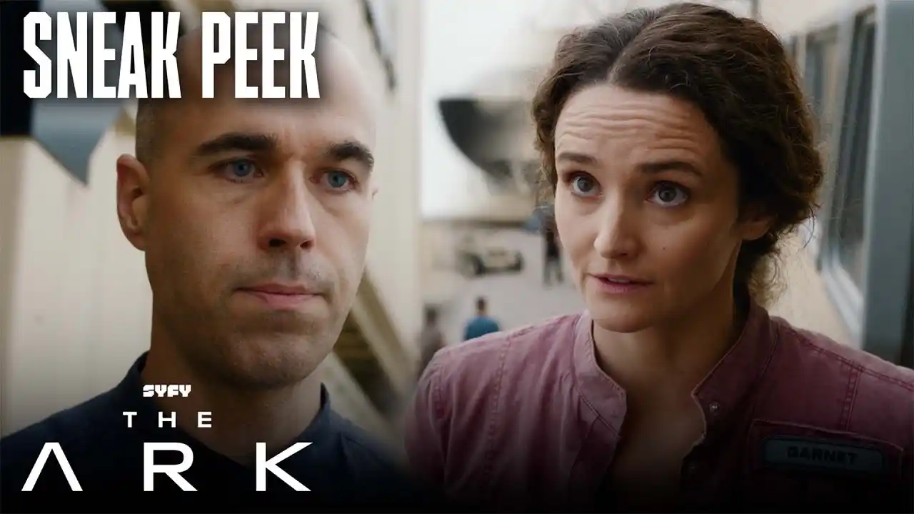 Video: SNEAK PEEK: Garnet and Strickland are Concerned About Avega's Behavior | The Ark (S3, E9) | SYFY