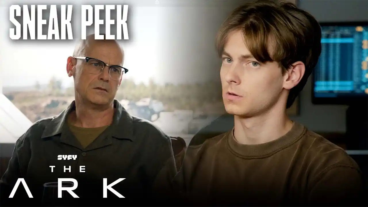 Video: SNEAK PEEK: Angus and Alicia Insist There's Human Life Near Homebase | The Ark (S3, E5) | SYFY
