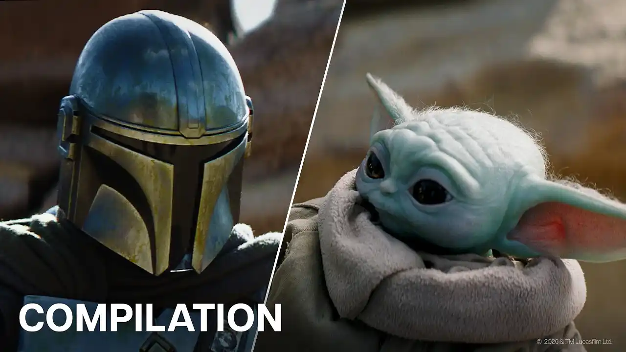 Video: Mando and Grogu Father and Son Moments | Official Compilation