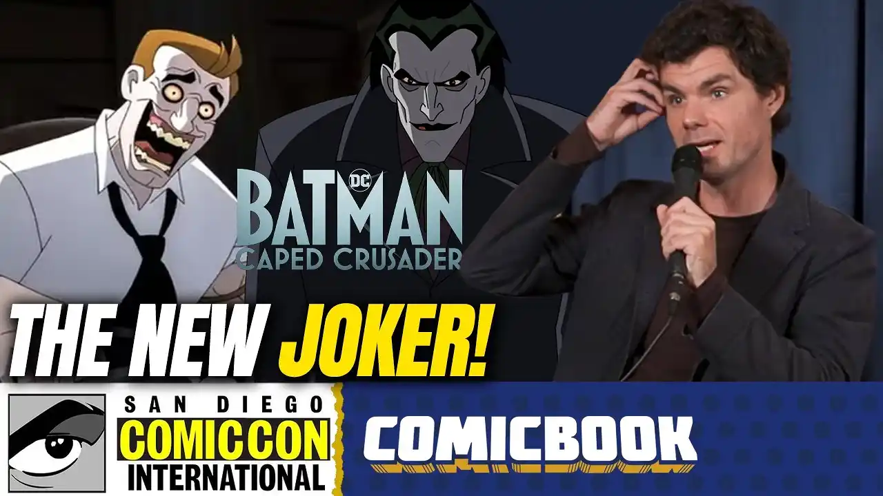 Meet Batman's Newest JOKER! - Batman Caped Crusader Live At San Diego Comic-Con 2026