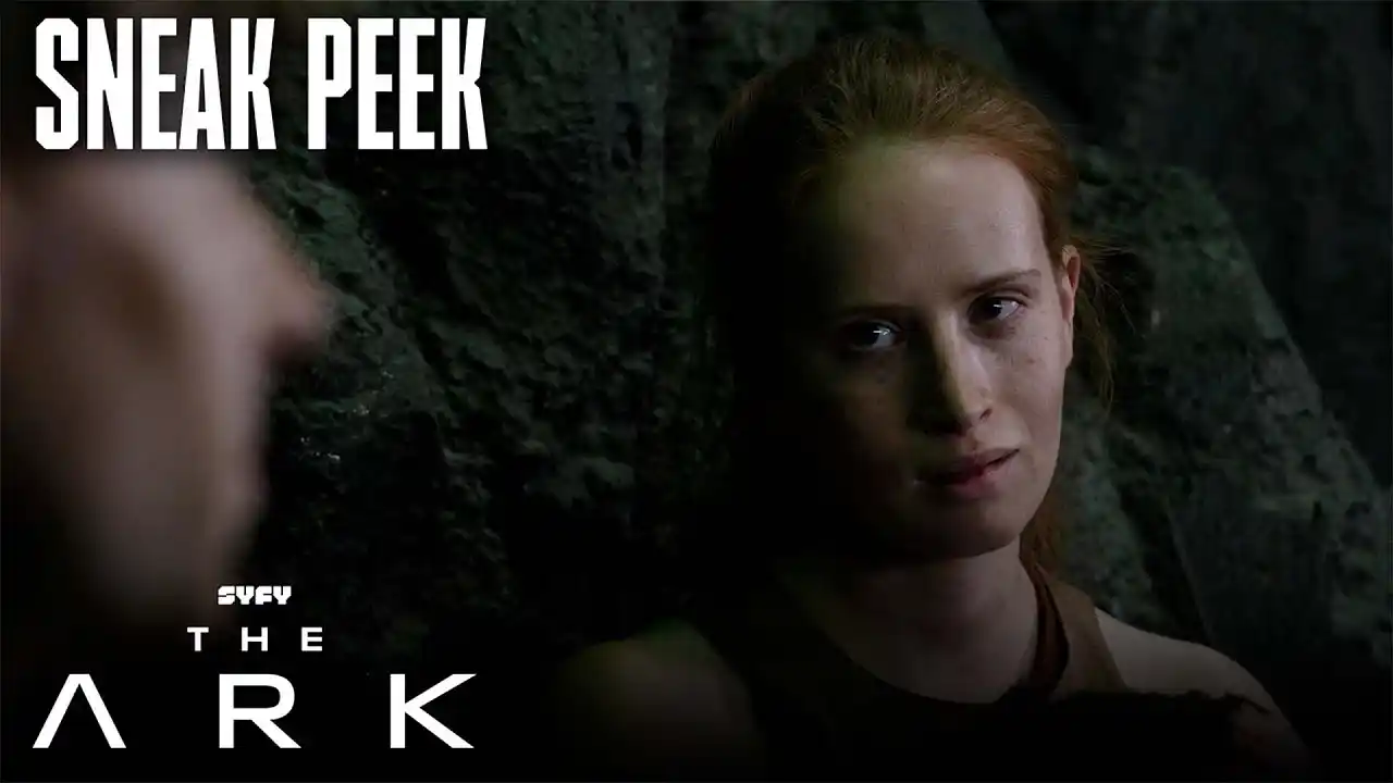 Video: SNEAK PEEK: Will Kelly Fowler and Angus Medford Ever Be Rescued? | The Ark (S3, E4) | SYFY