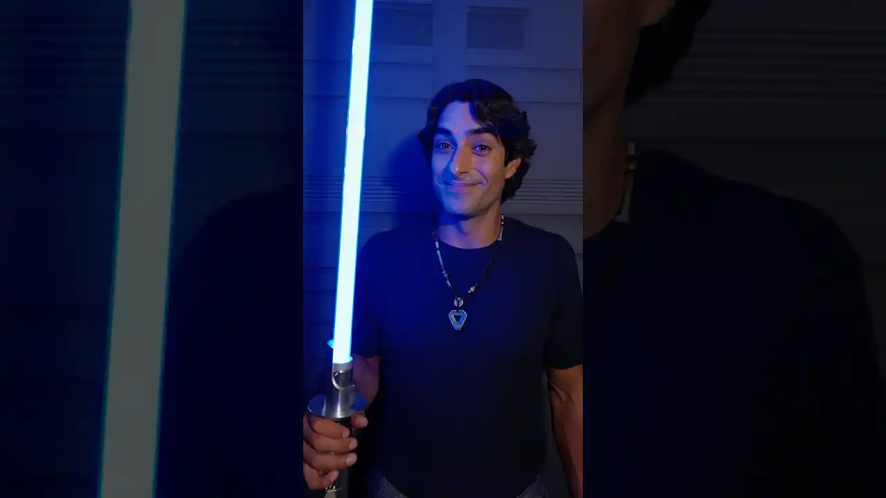 Video: Eman Esfandi Lightsaber Training at D23: The Ultimate Fan Event