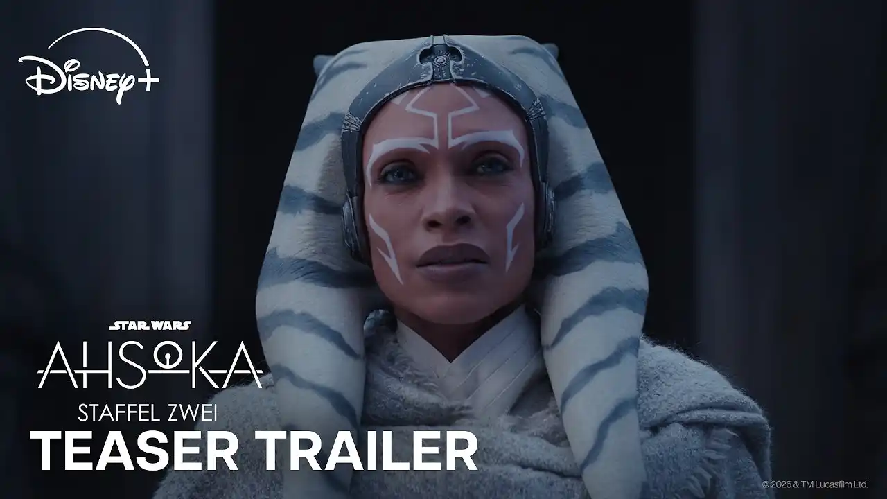 Video: Star Wars: Ahsoka | Staffel 2 | Teaser Trailer | Ab 20. Januar 2027 auf Disney+