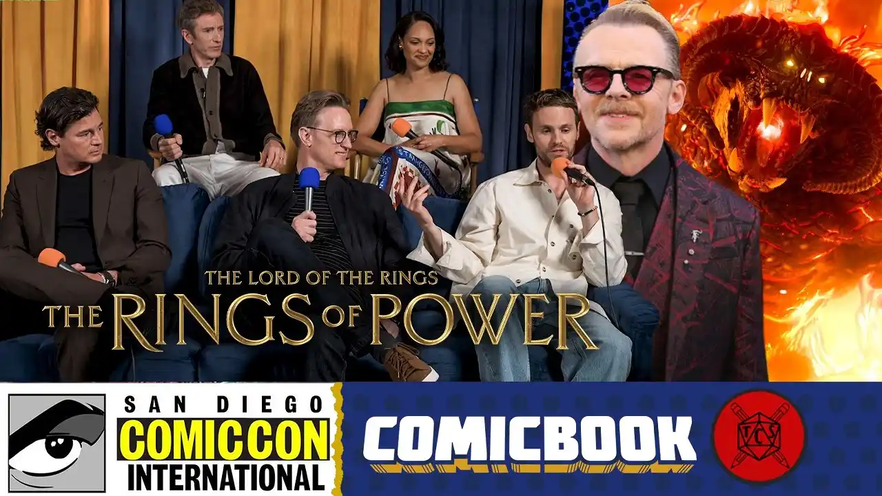 Video: Simon Pegg As The Balrog Blew Our Minds! - The Rings Of Power Cast SDCC 2026 Part 1