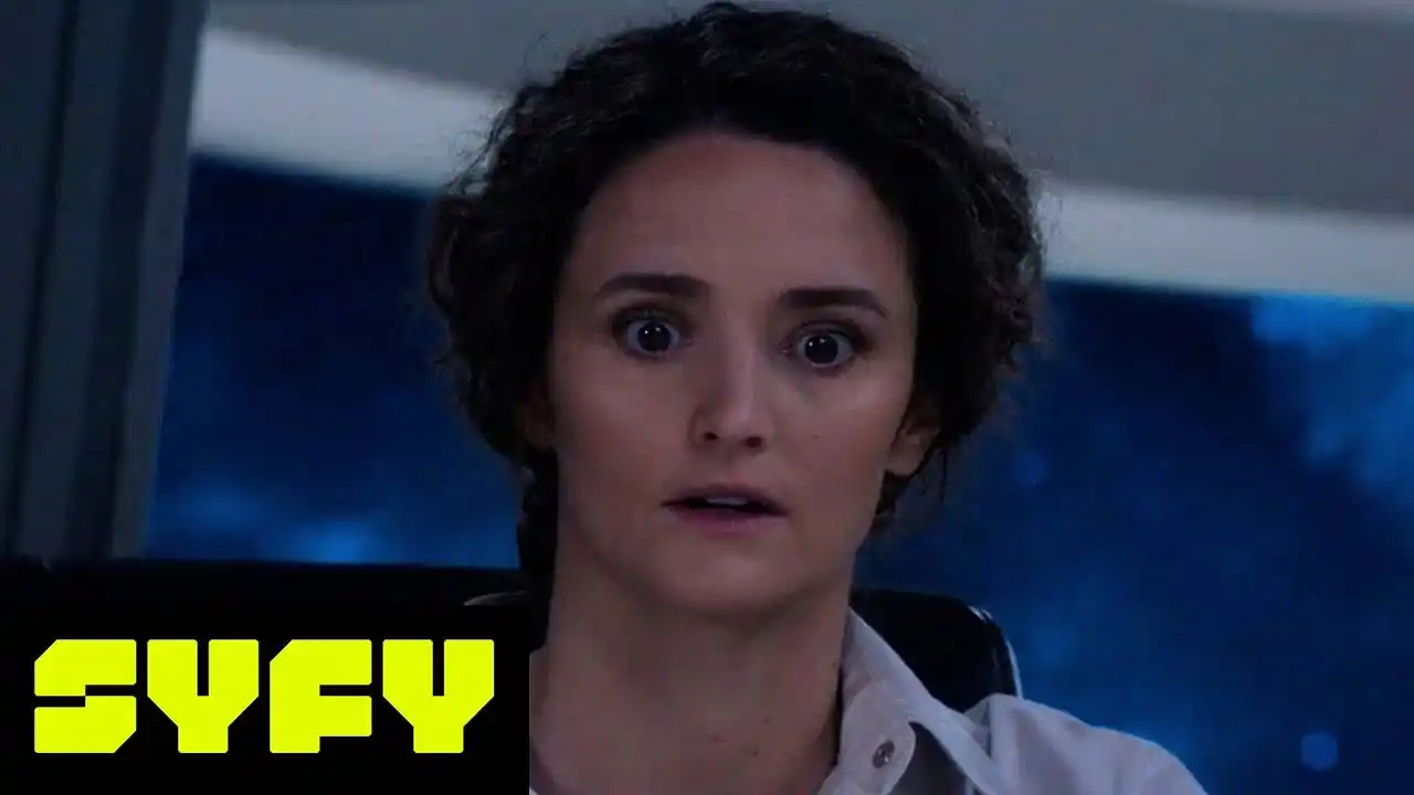 Video: The Ark's Christie Burke Reacts to Sharon's BOMBSHELL Reveal (Exclusive) | SYFY