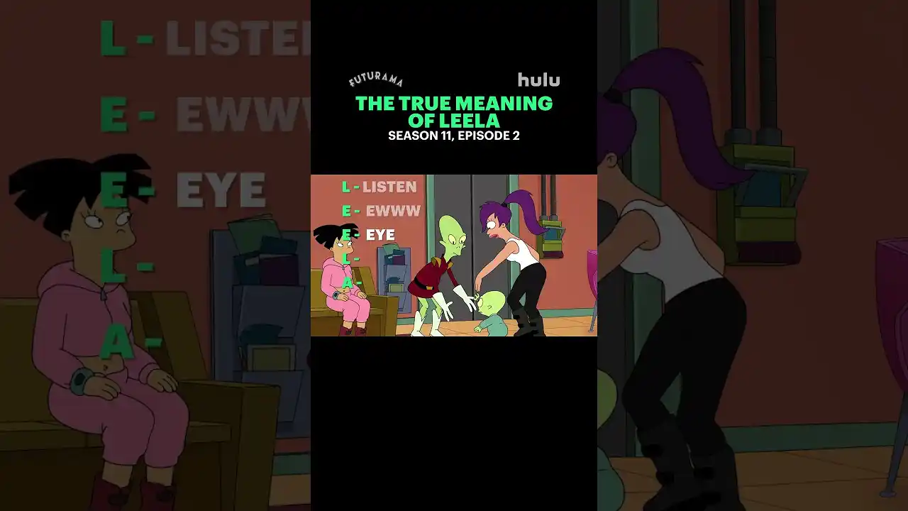 Video: There’s no “I” in “Leela.” (Except, you know, that one big eye.)