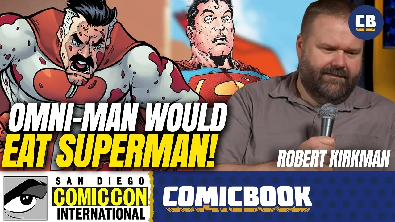 Video: "Omni Man Would EAT Superman!" - Robert Kirkman Talks Invincible At Comic-Con 2026