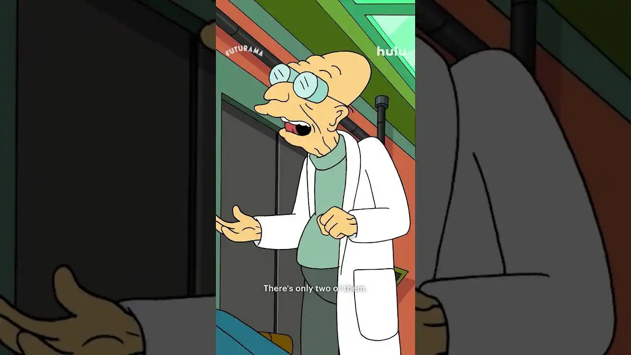 Video: Do you see a robot in this room named Folder? #Futurama #Hulu