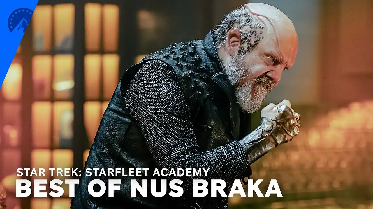 Video: Star Trek: Starfleet Academy | Best of Nus Braka (Paul Giamatti) | Paramount+