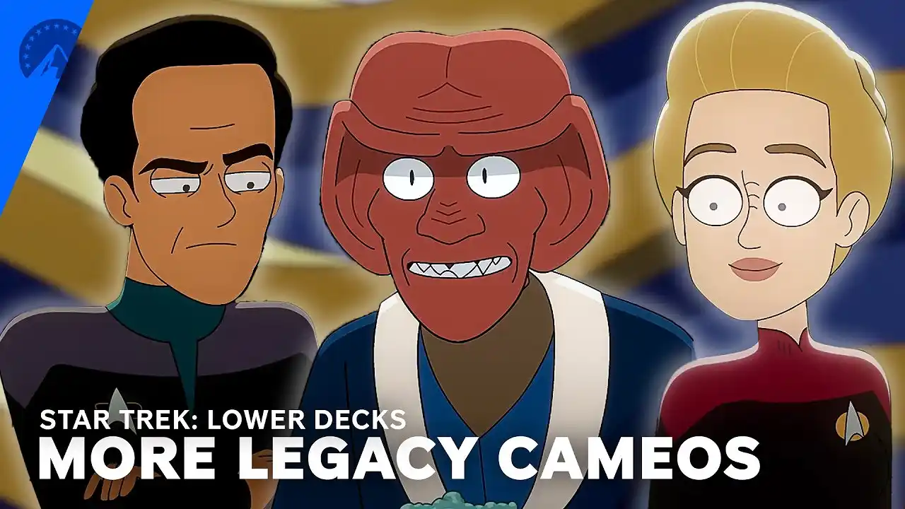 Video: Star Trek: Lower Decks | Every Legacy Actor Cameo - Part 2 (S4-S5) | Paramount+