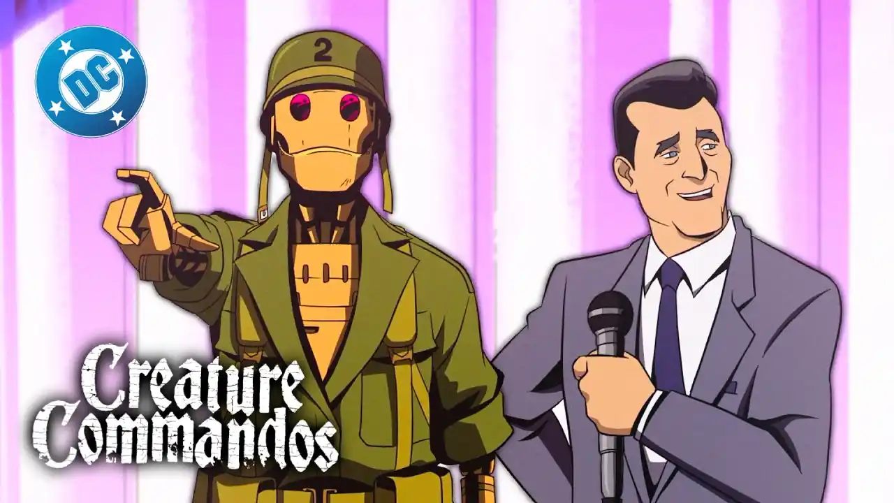 Video: Creature Commandos - G.I. Robot's TV debut 📺 | DC