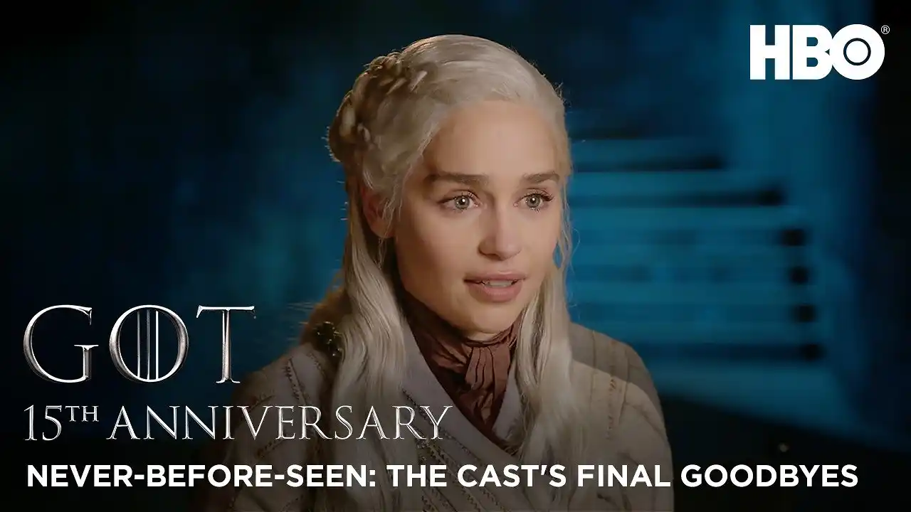 Video: Game of Thrones 15th Anniversary | The Cast's Final Goodbyes | HBO Max