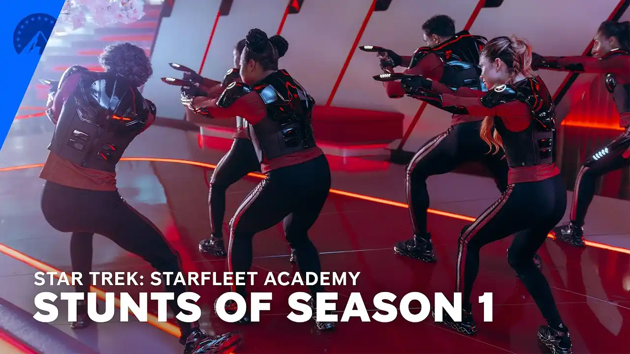 Video: Star Trek: Starfleet Academy | Stunts of Season 1 | Paramount+