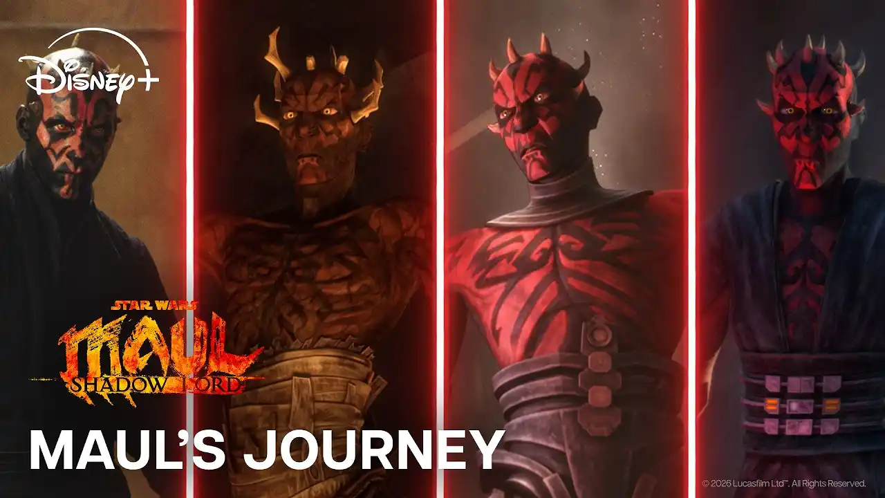 Video: Star Wars: Maul - Shadow Lord | Maul's Journey | Streaming April 6 on Disney+