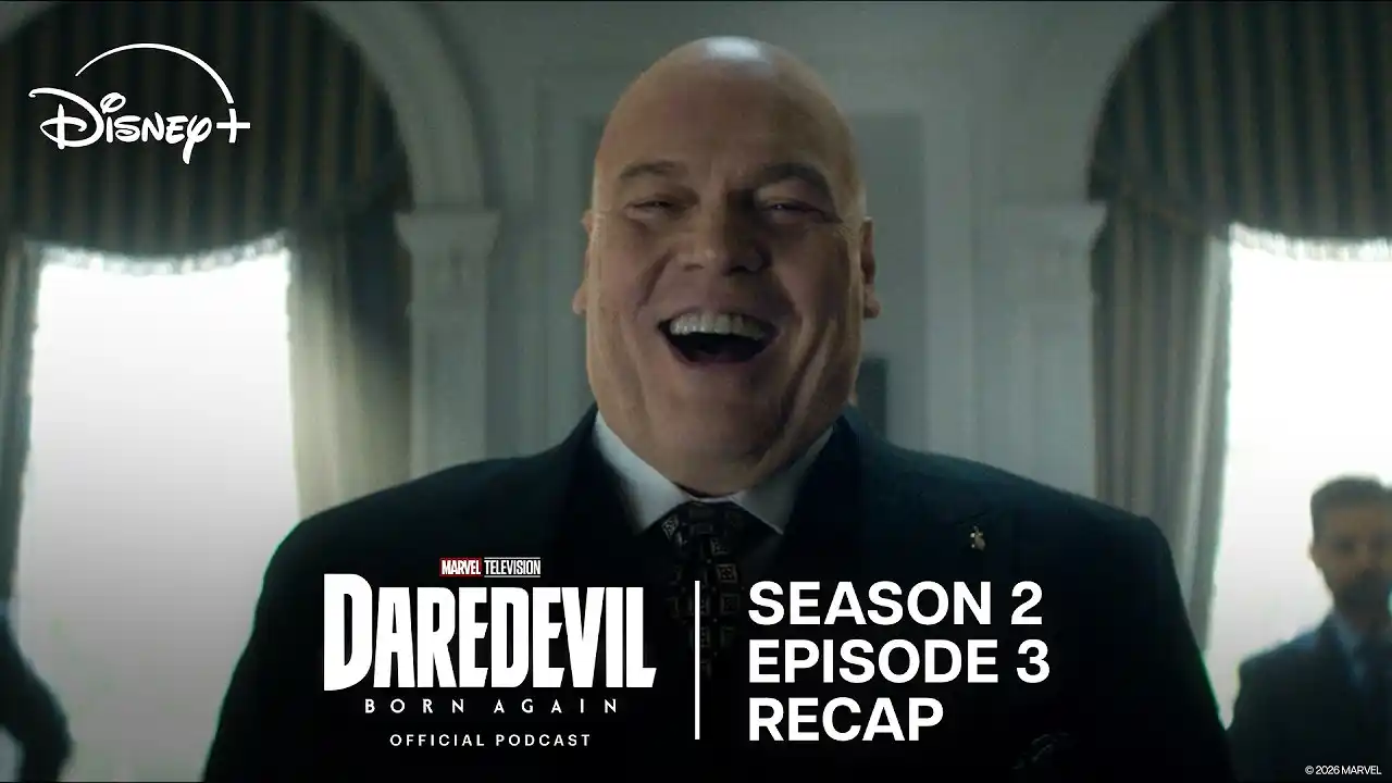 Video: Nikki M. James Recaps S2 E3 The Scales &amp; the Sword | Daredevil: Born Again Official Podcast