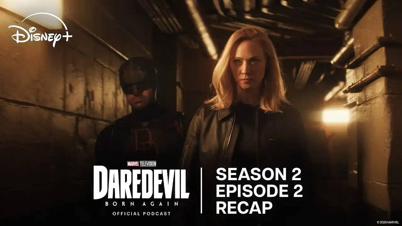 Video: Deborah Ann Woll Recaps S2 E2 Shoot the Moon | Daredevil: Born Again Official Podcast