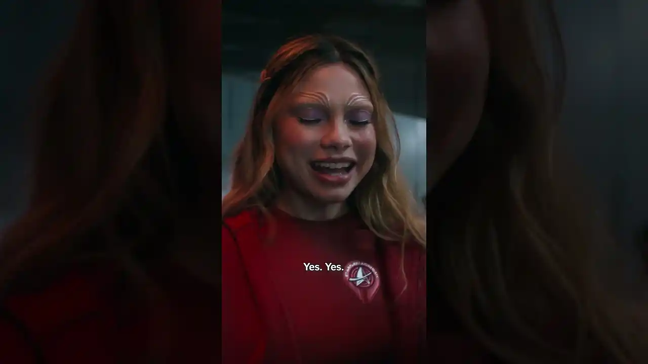 Video: Uplifting our future leaders ✨ #StarfleetAcademy