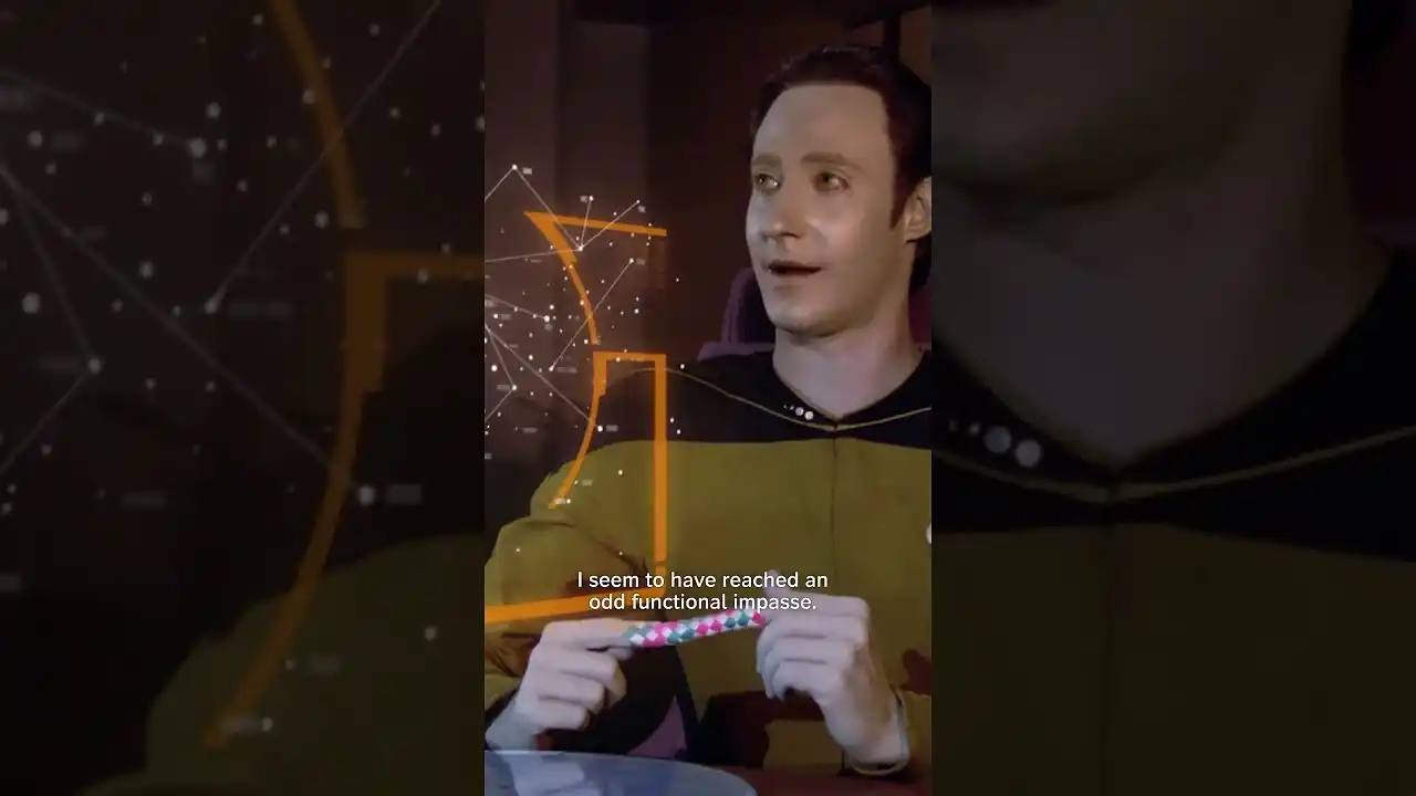 Video: It’s okay Data we’ve all been bested by the finger trap. #StarTrekTNG